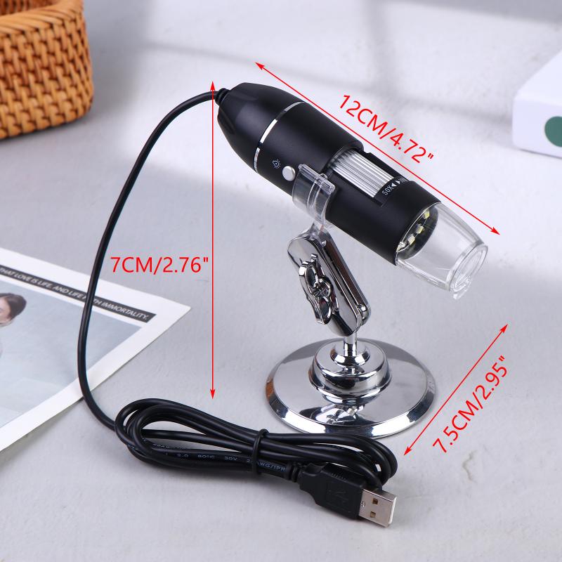 Digital Wireless Microscope 50X-1000X USB WiFi For Android IOS PC for Educational Hobby Science Exploration