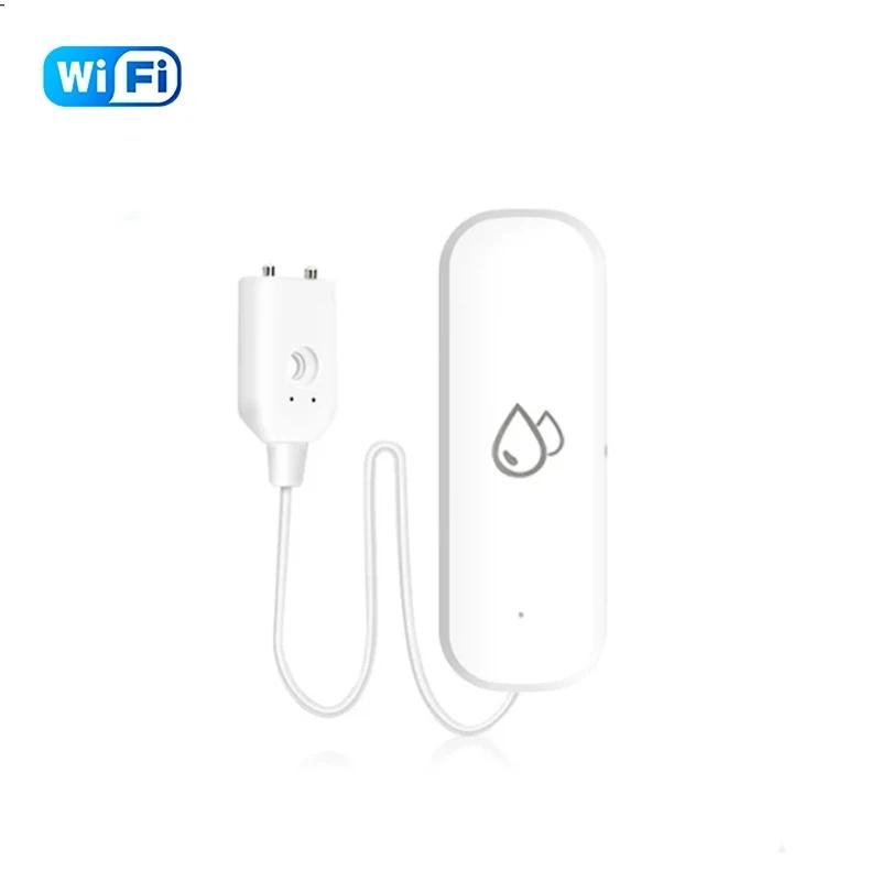 

Tuya WiFi Water Sensor Leakage Alarm Flood Leak Detector Smart Home APP Remote Control Smart Home Security Protection