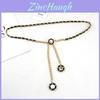 Metal Chain Waist Belt For Women Elegant Fashion Jewelry Gift For Outfits