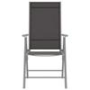 VidaXL 6x Folding Garden Chairs Patio Armchairs Outdoor Dining Chairs Terrace Armchairs 312183