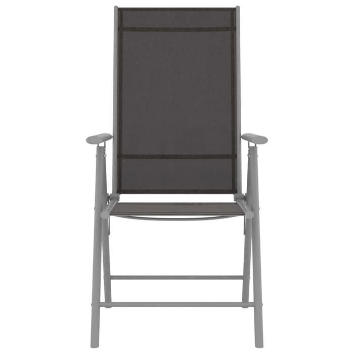 VidaXL 6x Folding Garden Chairs Patio Armchairs Outdoor Dining Chairs Terrace Armchairs 312183
