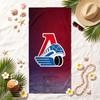 Lokomotiv Yaroslav (28) Soft Beach Towel Stylish Beach Pool Towel for Summer Seaside Vacation Travel