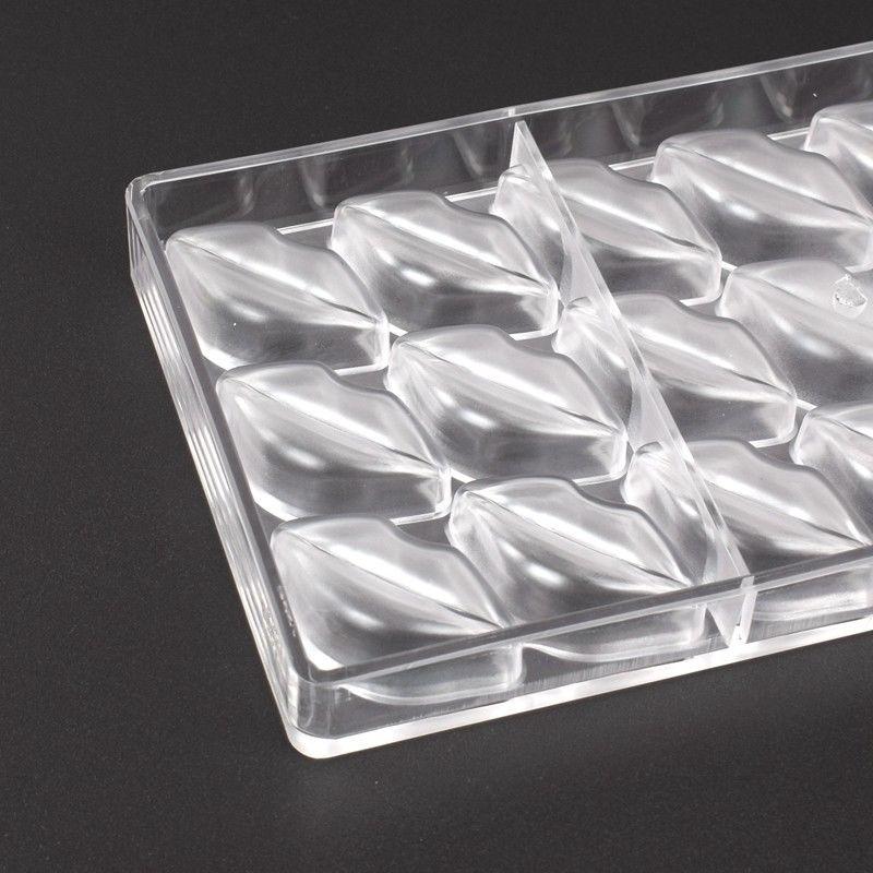 Lip Mouth PC Mould Polycarbonate Hard Plastic Candy Making Chocolate Mold 4.9cm