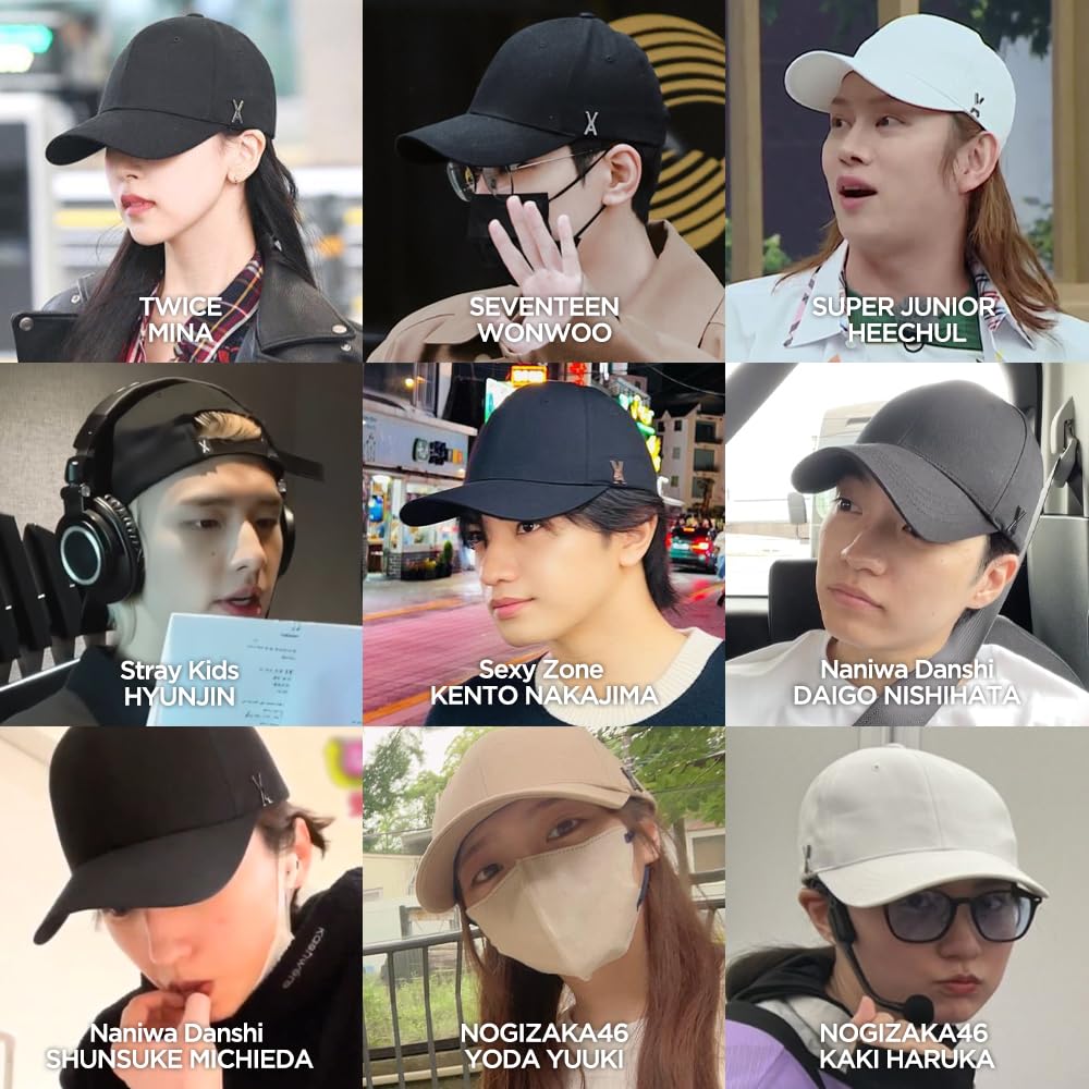 [VARZAR] Stud logo over fit ball cap Black