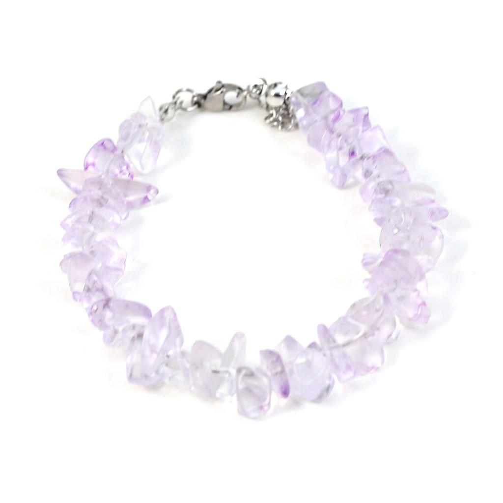 Купить 1Шт Лот Натуральный камень Браслет Кристалл Роза Кварц Агат ...