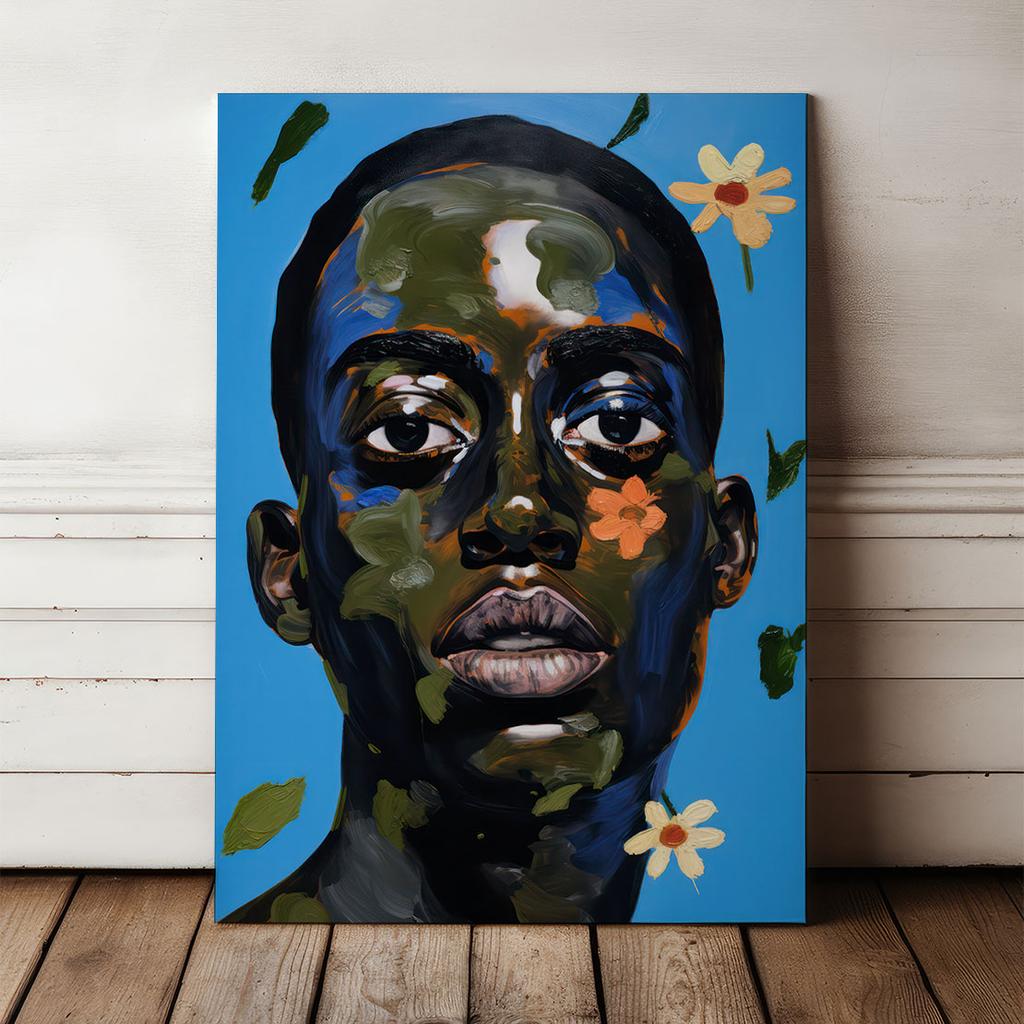 Modern Portrait Canvas Print