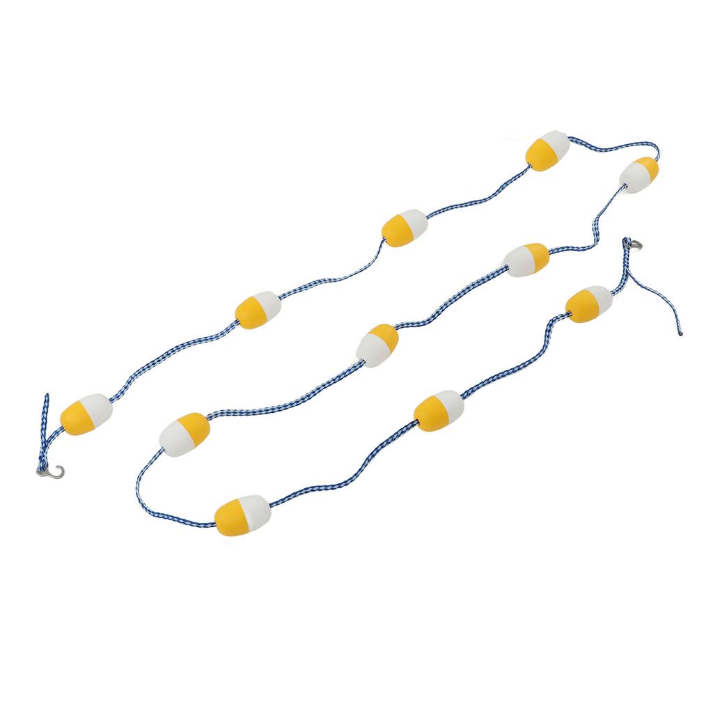 Πλωτή Γραμμή Λωρίδας 5M 7CM PVC Επαναχρησιμοποιήσιμη Σχοινί Διαιρέτη Ασφαλείας Πισίνας για Εσωτερική Πισίνα