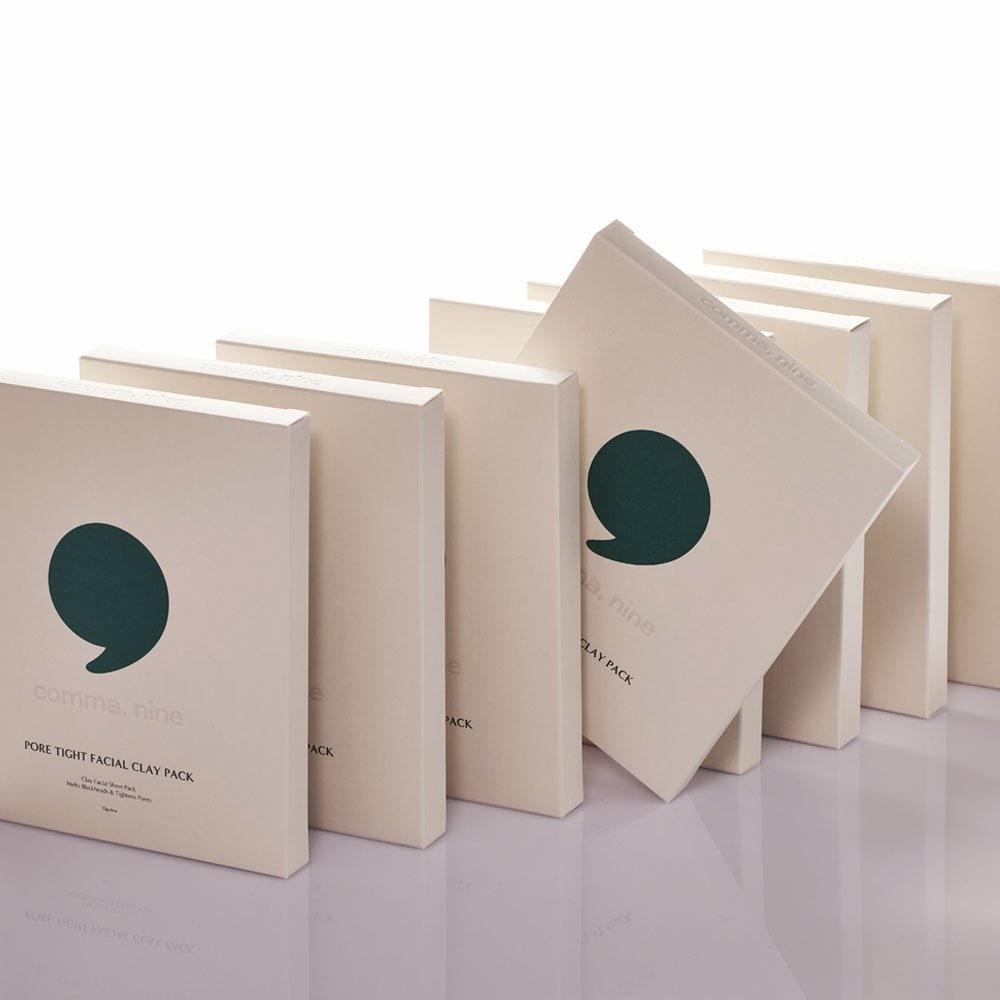 

COMMA NINE [Pore & Lifting Care] 6 boxes of super easy clay plaster mask pack (24 sheets/6 months worth)