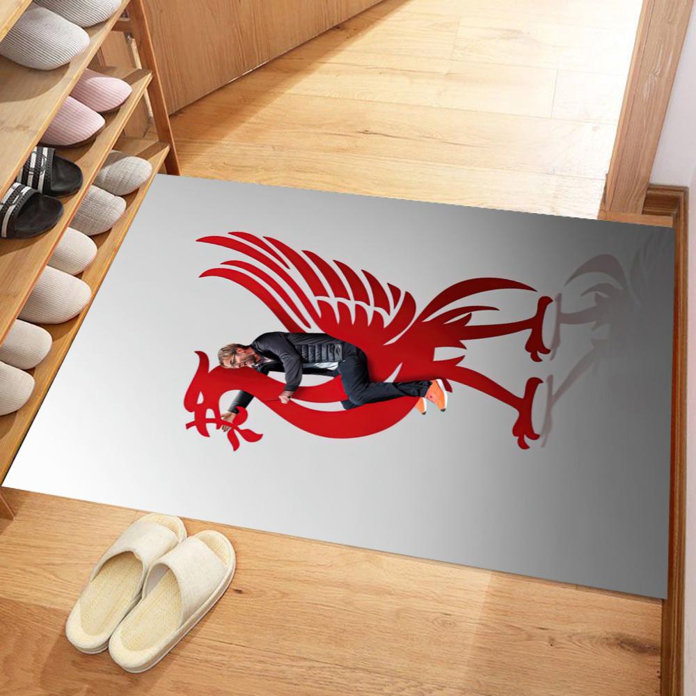 Liverpool Football Club Floor Mat Suitable For Dormitory Bedrooms Dining Room Foyer Antislip Carpet Office Home Decor Spiritual Gift