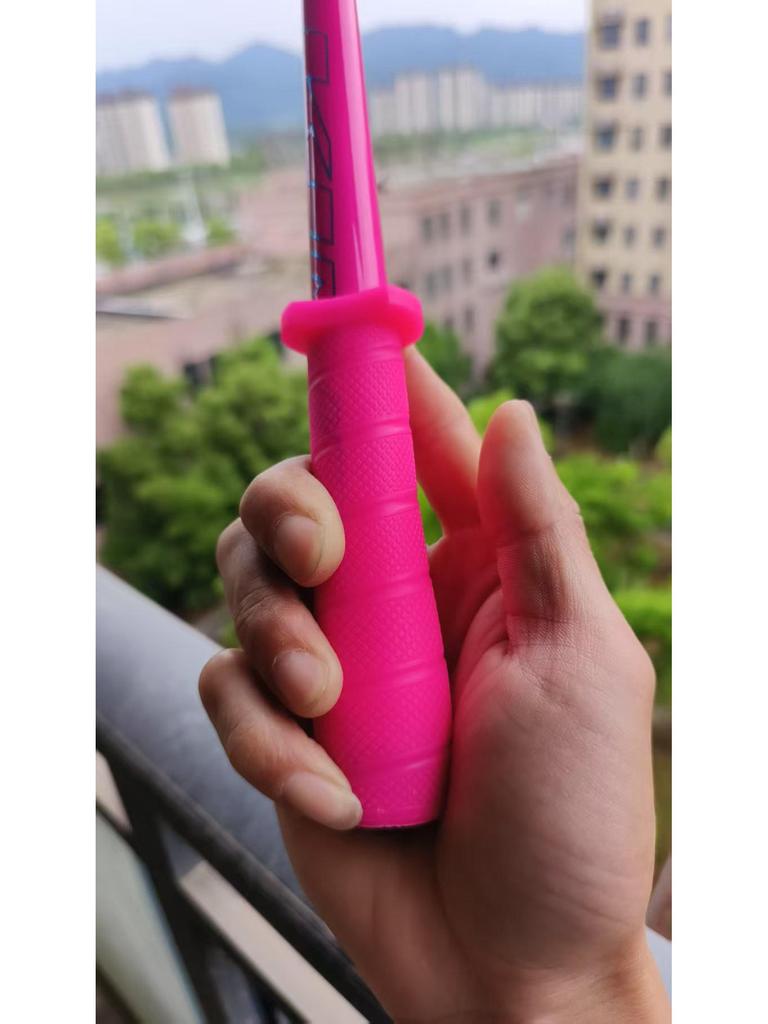 Capa de Silicone Antiderrapante para Cabo de Vara de Pesca com Enrolamento Automático e Fita Absorvente de Suor