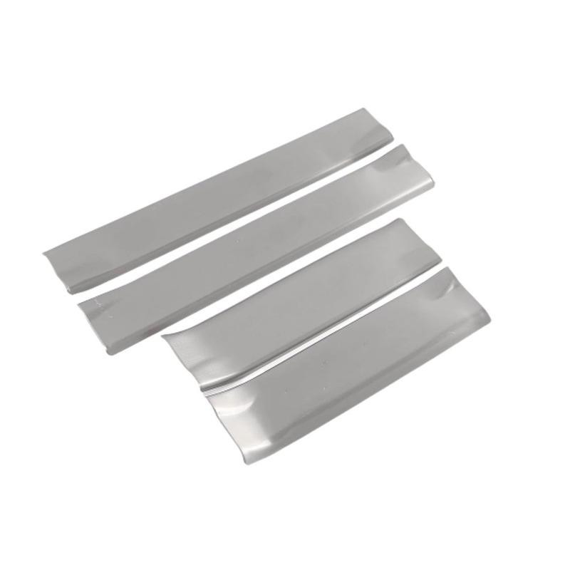 Pedal Inner Door Sill Scuff Plate Cover For Hyundai IX45 SantaFe 2013 2014 2015 2016 2017 2018 Trim Threshold Strip Accessories