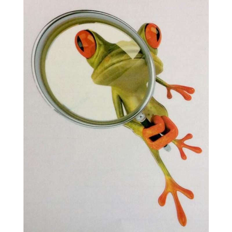 Universal Motorcycle Sticker Scratch Sticker Fuel Tank Sticker Motorbike Waterproof Frog Decoration Sticker Decal Accessories