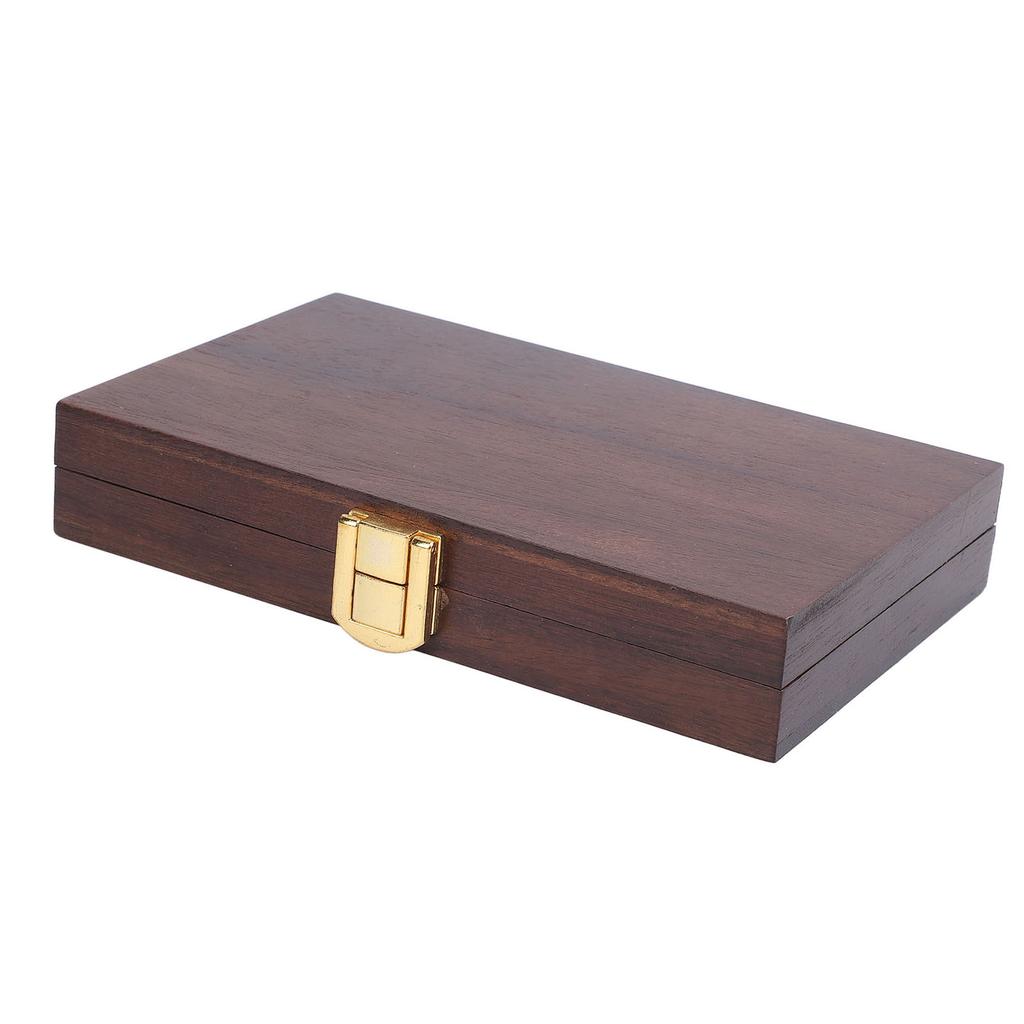 Watercolor Tray Palette 36 Wells Walnut Wood Watercolor Mixing Tray with Lid for Travel