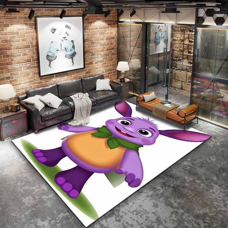 Luntik Carpet Rug for Living Room Bedroom Home Sofa Decoration,Kids play Nonslip Floor Mat