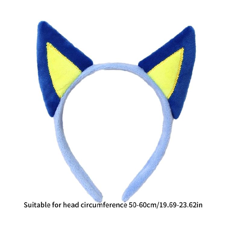 Cosplay Anime Character Headband Plush Funny Dog Ear Shape Hair Hoop for Girl