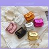 Urban Minimalist Womens Mini Pu Coin Bag With Butterfly Bow For Daily Use