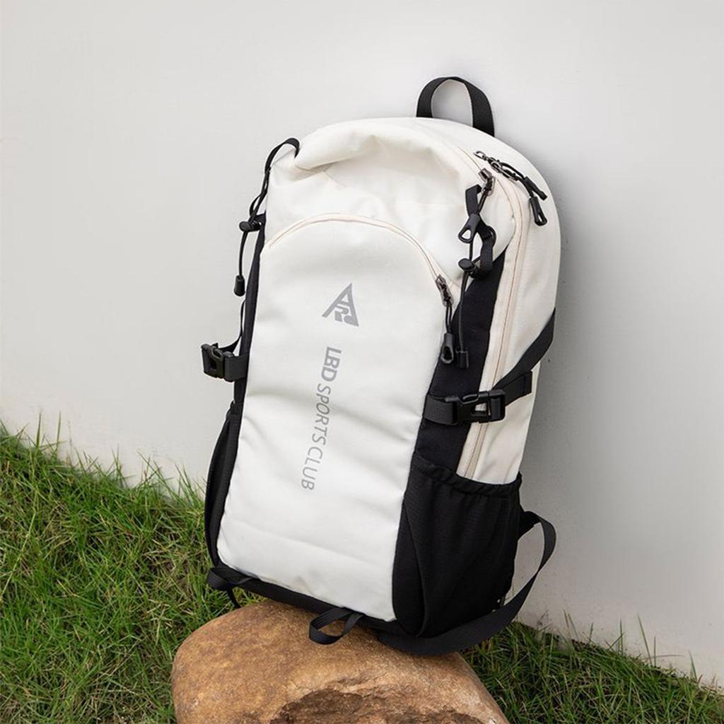 Large Ultra-Light Out Hiking Mountaineering Bag Stylish Colour-Block Women Backpack Waterproof Breathable Casual Travel Rucksack