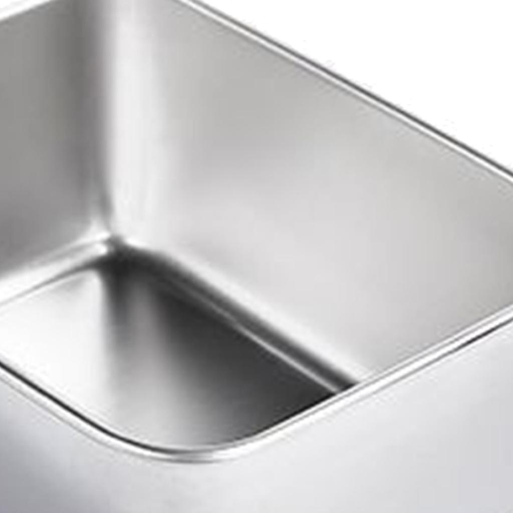 304 Stainless Steel Tray Dish Plate Rectangle Food Storage Container for Fruit Vegetables