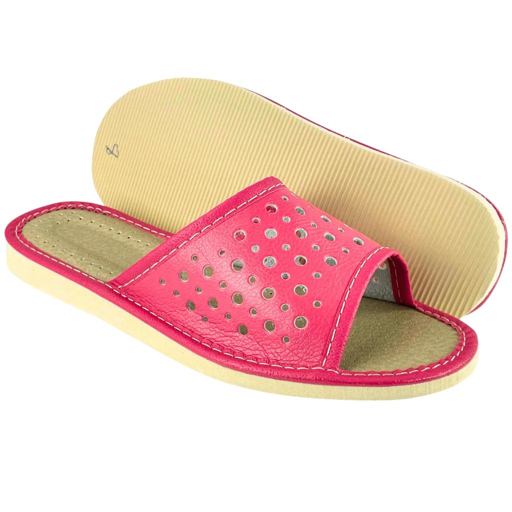 Pink Cheap House Slippers, Comfortable Women's Slippers 35
