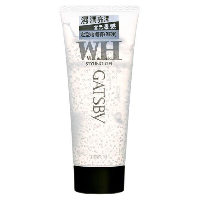 Mandom - Gatsby Styling Gel Wet & Hard 200g