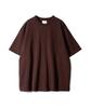 Holliseon Lawrence Slub Short Sleeve T-Shirt Brown