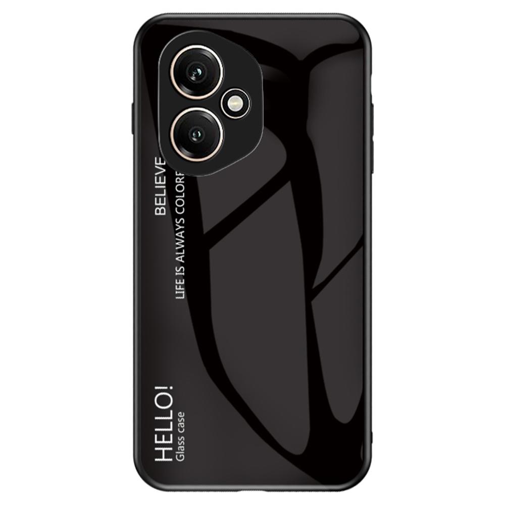 For Honor 400 5G (Global) Case Anti-Scratch Tempered Glass+PC+TPU Phone Cover