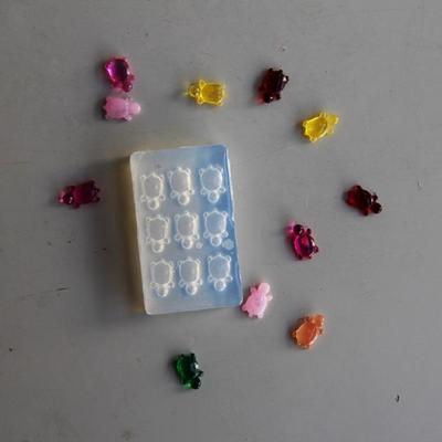 Tragbare Puzzle-Spielzeugformen Handgefertigte Bastelformen Team-Kooperationsspiel-Formen Silikon-Textur Handarbeitszubehör