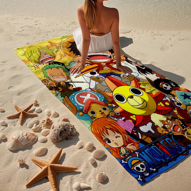Adventure On The High Seas Pirate Beach Towel, Super Soft Microfiber, Gift for Her/Him, Birthday, for Pool, Beach, Travel, Home Decor Fan Gifts