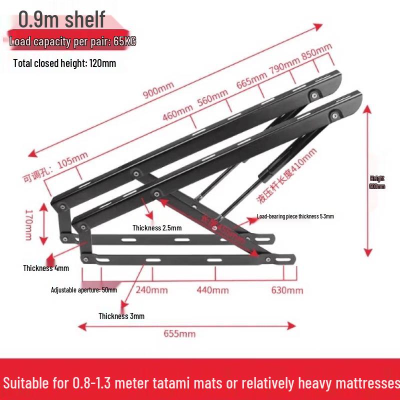 

Aokewen Tatami Bed Hydraulic Lift Support