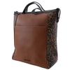 COLE HAAN Grand Ambition Handbag 3WAYTote Bag Leopard Pattern Brown / black Calfskin Leopard unisex Used
