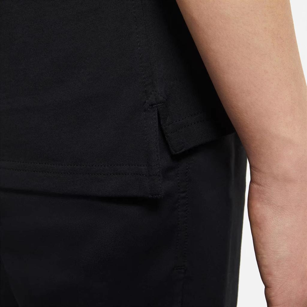 Nike Polo Shirts Men's Black Polo Collar Moderate Other CV3495-010