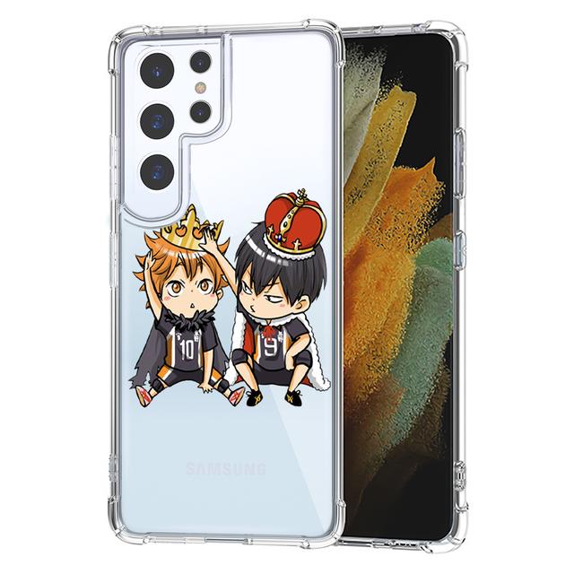 

Мягкий противоударный чехол для телефона Samsung S10 S20 Fe S21 S22 S8 S9 Plus S21ultra, японский аниме Haikyuu, волейбольный чехол, чехол Fundas Samsung NOTE 10 Plus