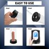 QIIAII Automatic Male Masturbator with Suction & Rotation - 10 Speed Telescopic Silicone Stroker, Rechargeable Hands-Free Pleasure Device for Men