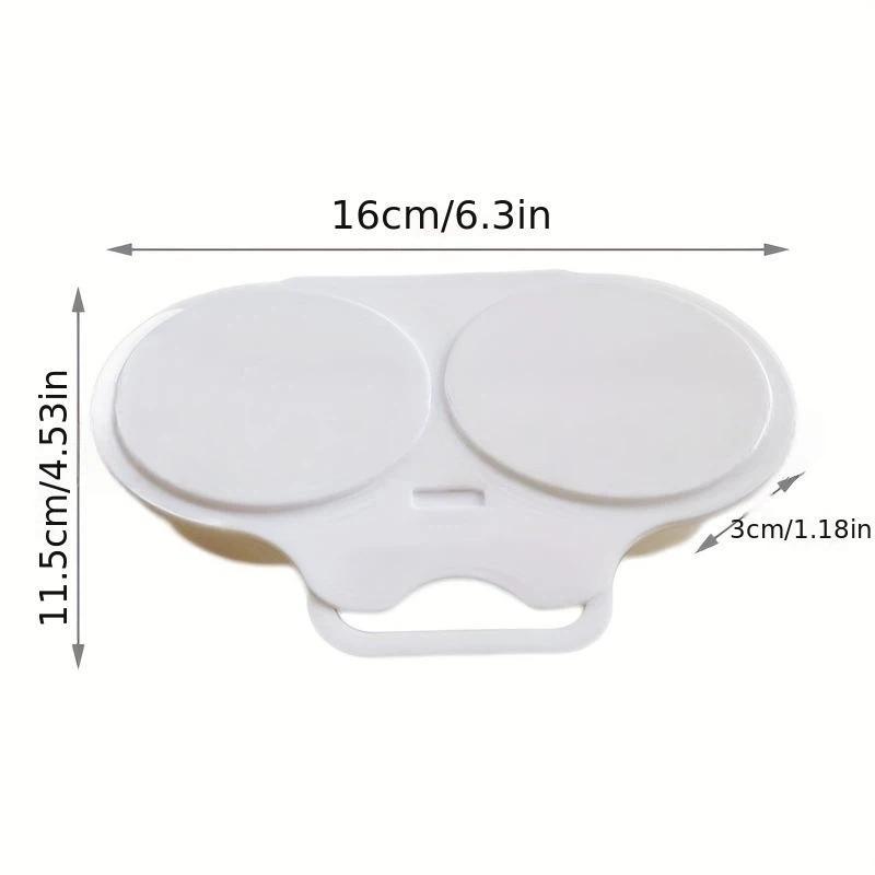 Microwave Steamed Egg Cooker 1Pcs Food Safe Plastic Egg Baking Mold for Kids Healthy Breakfast Preparation