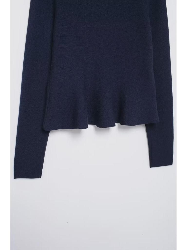 European and American Style Women's Knit Cardigan and Skirt Set