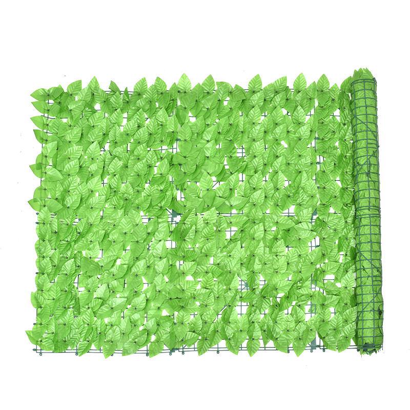 Artificial Leaf Hedge Privacy Screen for Balcony & Home Decor