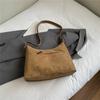 PU Shoulder Bag Women Fashion Hobo Bag With Minimalist Design Soft Texture Handbag Everyday Use