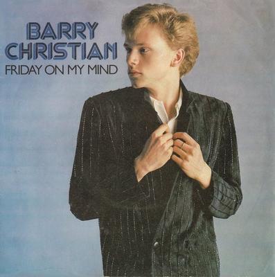 7inch Record BARRY CHRISTIAN - Friday On My Mind KRLA2448 Kaleidoscope Re 1982 UK Dance & Electronica Used