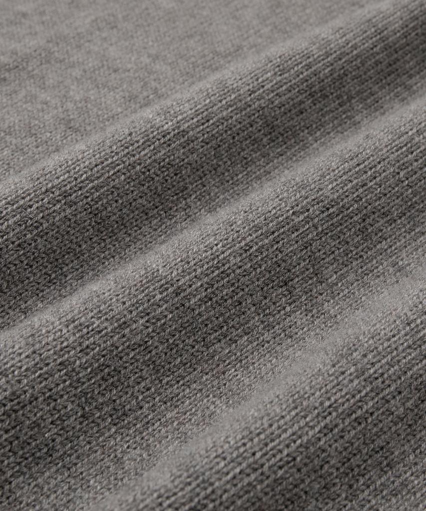 Beulaendideu [Superior] Cloud Superfine V-Neck Knit [Taupe Gray]