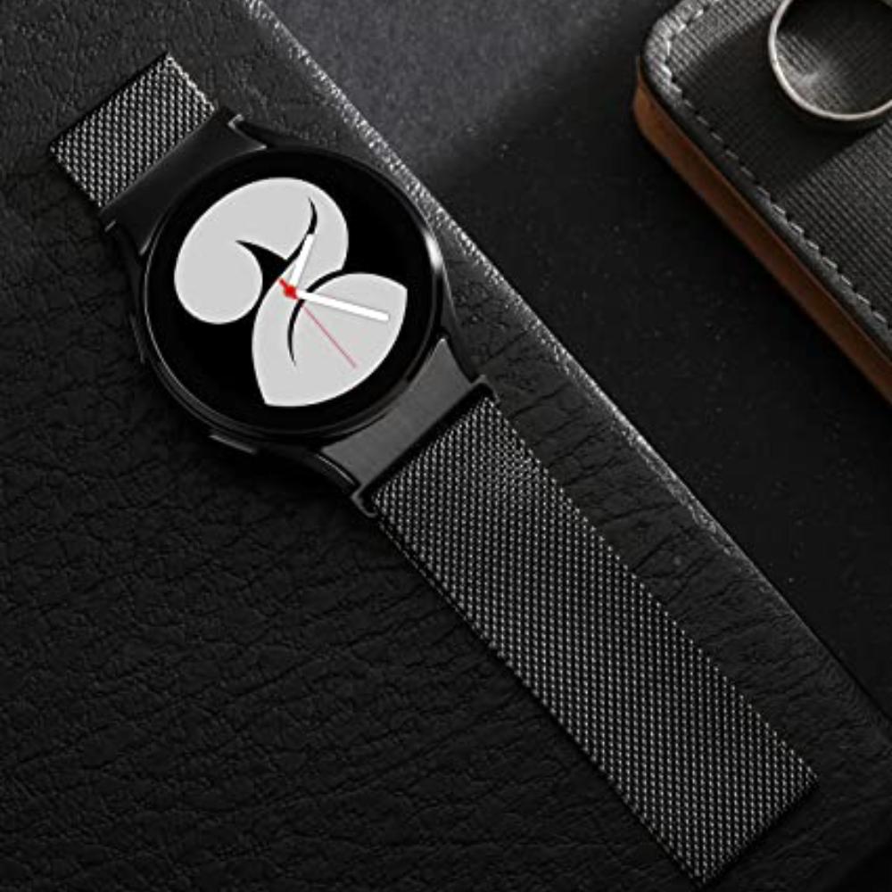 Milanese løkkebånd for Samsung Galaxy Watch 7 6/4/5 pro 44mm 40mm 45mm No Gaps Armbånd for Galaxy Watch 6 klassisk 43mm 47mm stropp