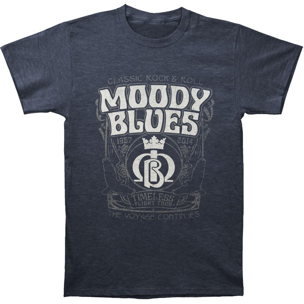 Men s Moody Blues Fillmore T-shirt Small Blue 4XL