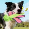 Press To Sound Interactive Dog Throw Toy Chew Resistant Puppy Fetch Toys  Park Outdoor