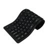 Xtahdge 108-Key USB Silicone Flexible Foldable Keyboard, Waterproof and Dustproof, with Silent Keys (for Laptops and Desktops)