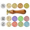 Buchstaben A-Z Rosenholzgriff Rosenholzgriff Wachssiegel