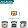 Brass Toilet Tank Inlet Valve Adapter