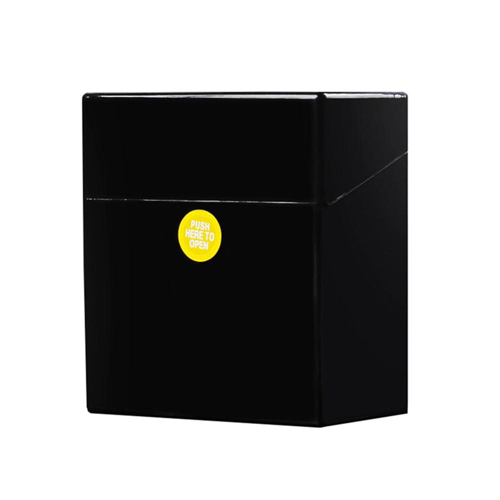 1pc Cigarette Case Pressure Proof Waterproof Hard Shell Protection Outer Button Cigarette Case Convenient Cigarette Case