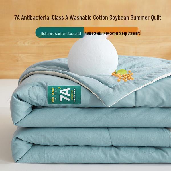 7A Antibacterial Washable Summer Cotton Quilt - Machine Washable, Mother and Baby Grade