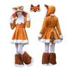 Halloween Kinderkostuum Vos Kostuum Dierlijke Feest Cosplay Jungle Eekhoorn Dier Kostuum Carnaval