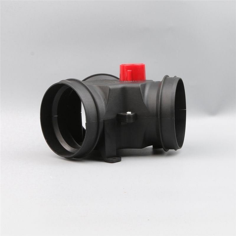 90MM To 75MM Valve Flap Adjustable Air Heater Vent Ducting T Branch Splitter Pipe Joiner Connector For Car Truck Campers