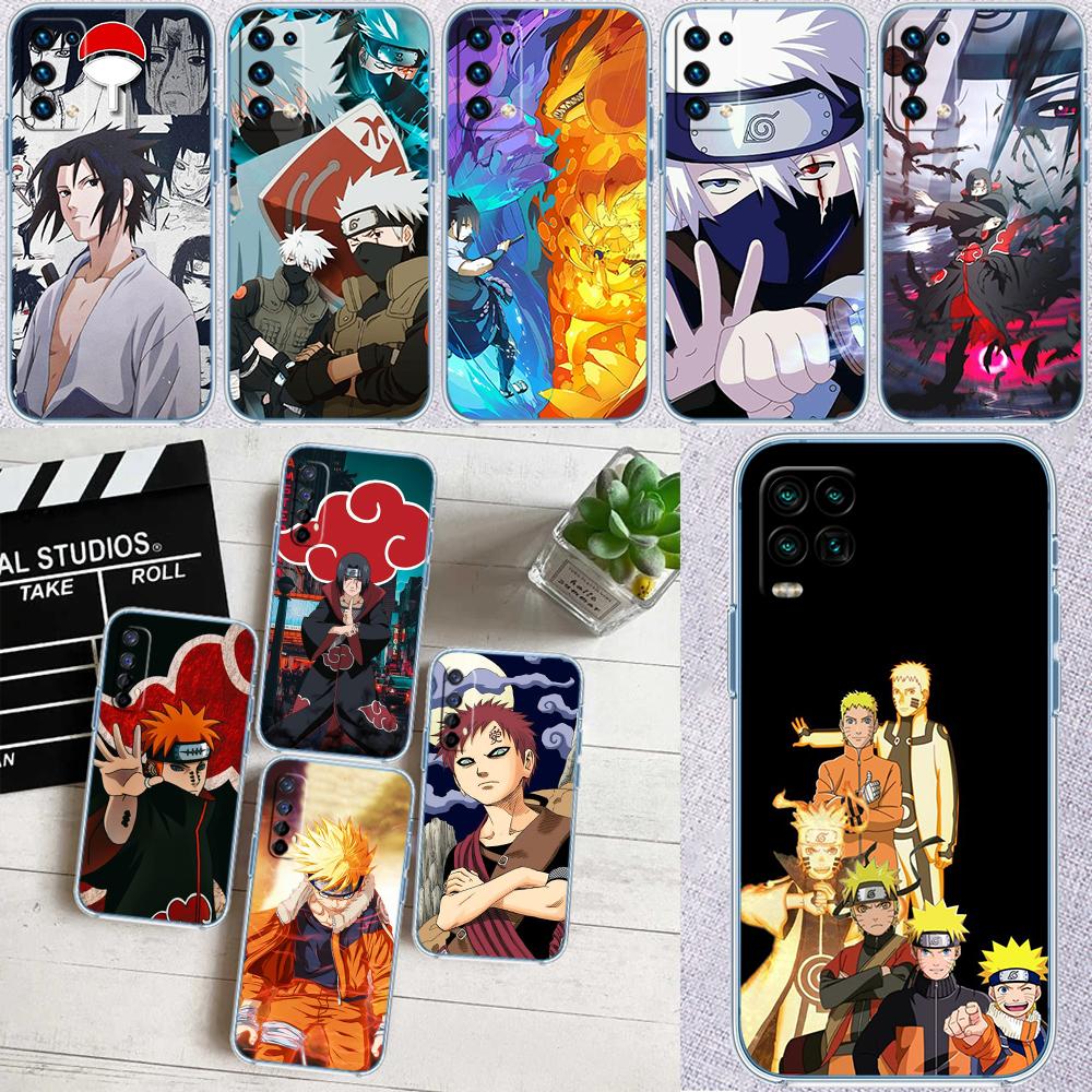 TR20 Naruto Uzumaki Sasuke Transparente Handyhülle für Motorola Moto G7 G8 G9 G84 G85 G73 G24 G15 Z2 Play Power Plus